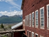 Blick von der McCanthy Kupfermine auf den Wrangell St. Elias National Park