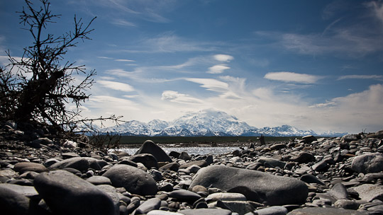 Am Ende des McKinley Bar Trail ...