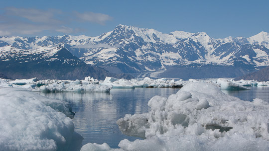 Abschied vom Columbia Glacier
