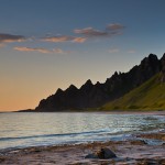 Bleik auf den Vesteralen in Norwegen Bleik auf den Vesteralen in Norwegen