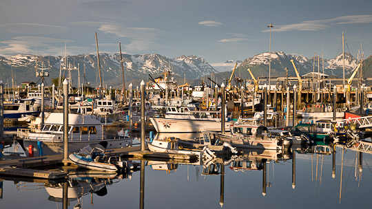 Homer Spit - Der geschützte Hafen vom des Spit