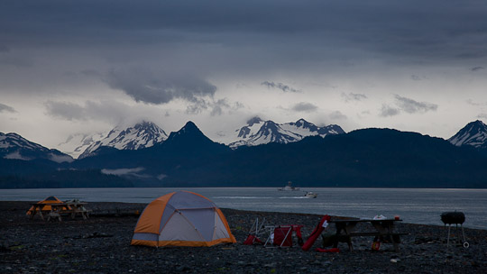 Homer Spit - Auch an Regentagen sehenswert ...